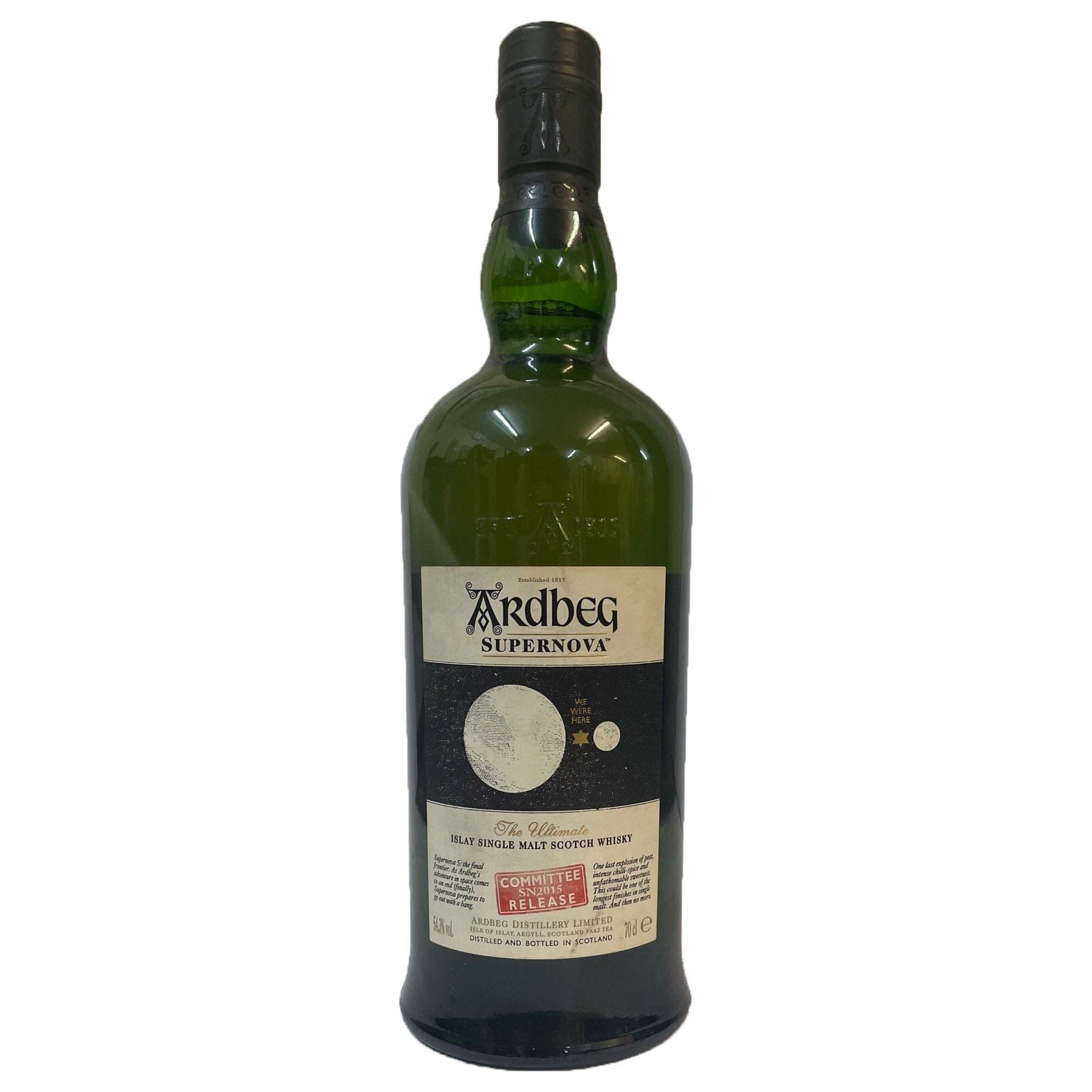 Ardbeg Supernova 2015 (SN2015) - Committee Release Whisky – ND