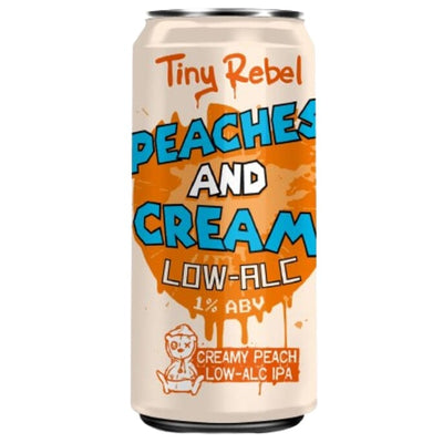 Tiny Rebel Peaches & Cream Low Alcohol