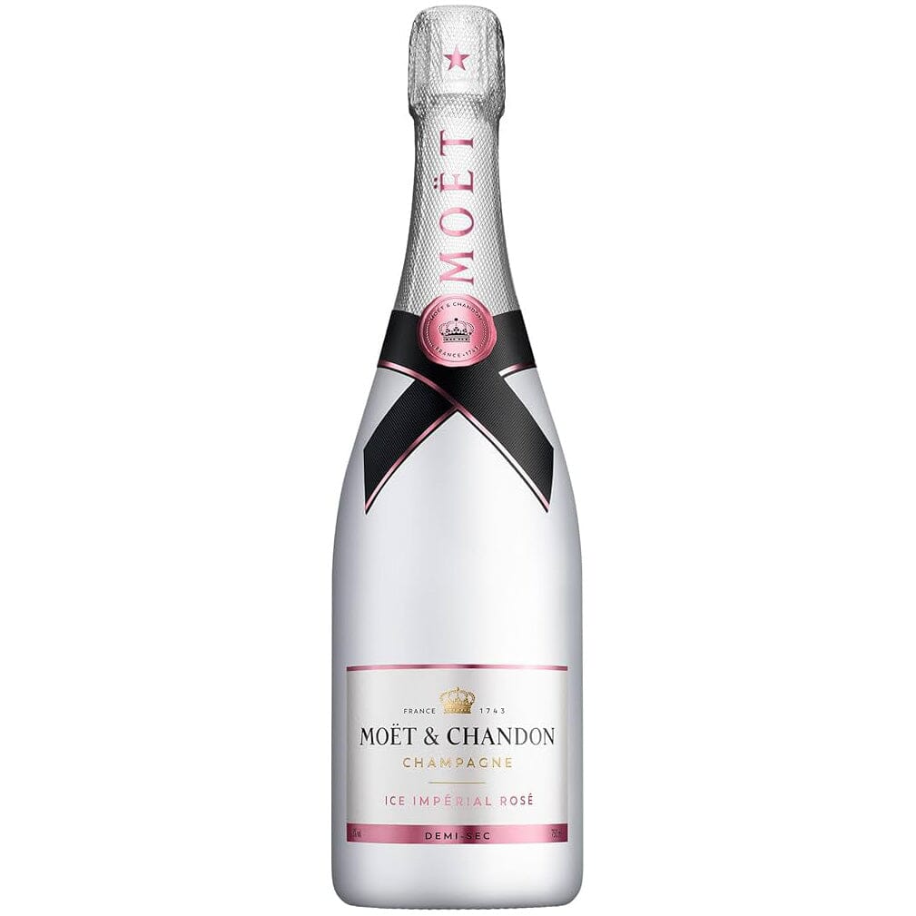 MOËT & CHANDON ICE IMPERIAL ROSE 750ml Moet & Chandon Ice Imperial Rosé Champagne – ND John Wines