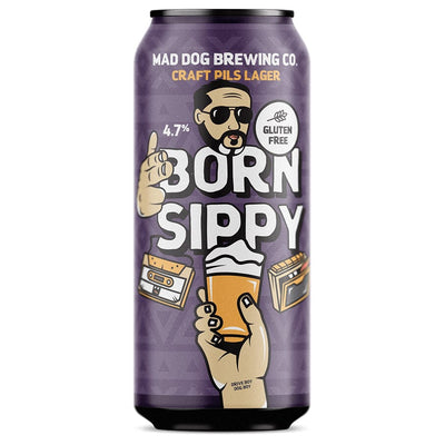 Mad Dog Born Sippy Lager (Gluten Free)
