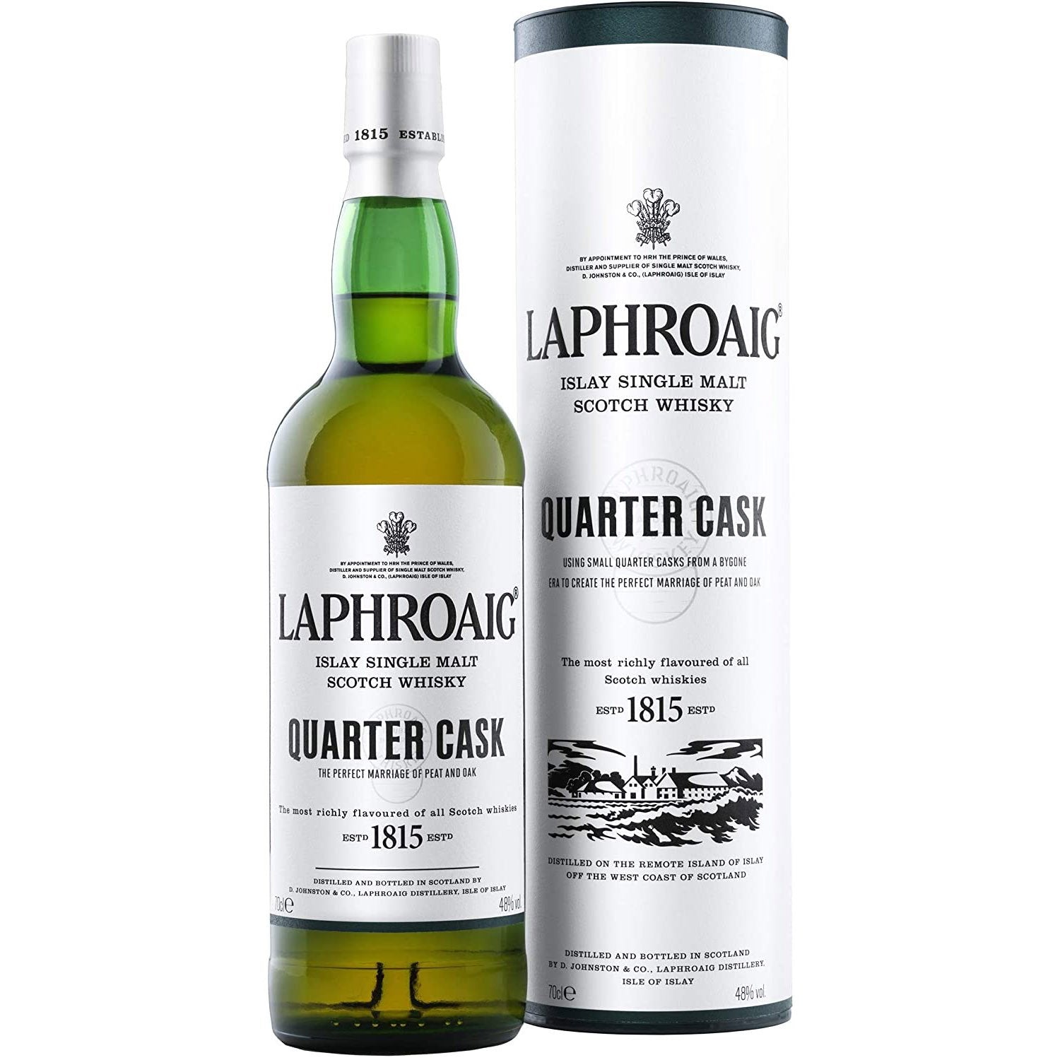 Laphroaig Quarter Cask Single Malt 70cl – ND John Wines