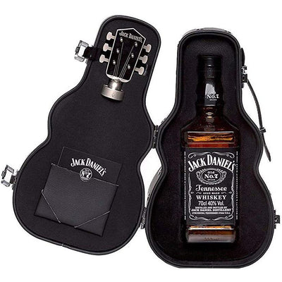 Jack Daniel's Old No.7 Guitar Case Whisky Gift Pack 70cl