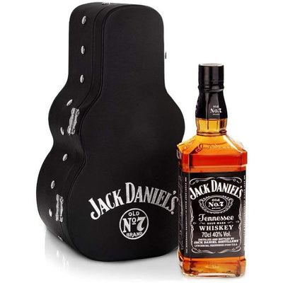 Jack Daniel's Old No.7 Guitar Case Whisky Gift Pack 70cl
