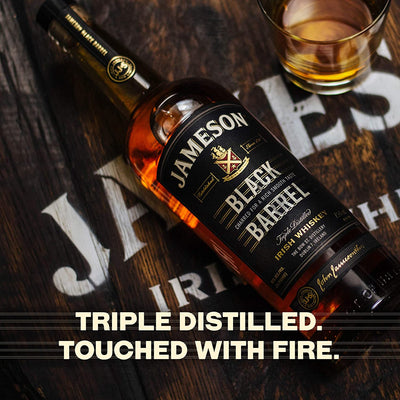 Jameson Black Barrel Blended & Triple Distilled Irish Whiskey 70cl