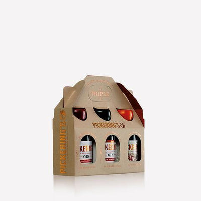 Pickering's Triple Tipple Gift Pack 3 x 5cl