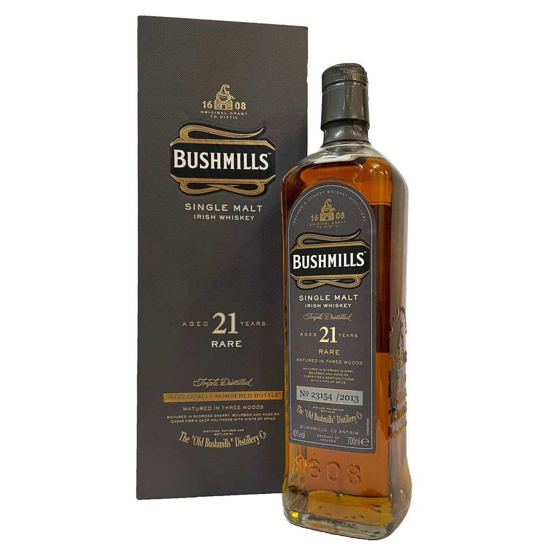 Bushmills 21 Year Old Single Malt Rare Irish Whisky – ND John Wines