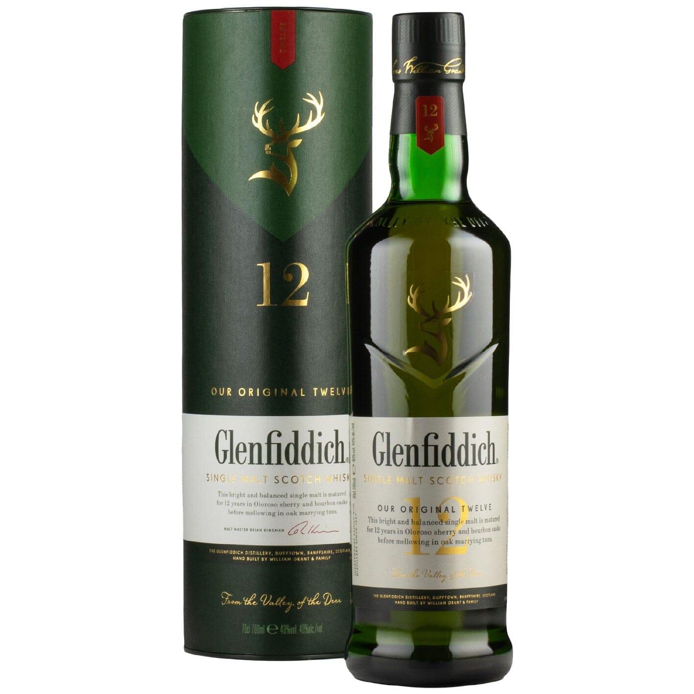 Glenfiddich 12 Year Original Single Malt Scotch Whisky – ND John Wines