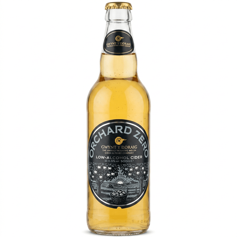 Gwynt Y Ddraig Orchard Zero Cider 500ml – ND John Wines