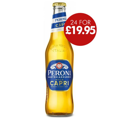 Peroni Nastro Azzurro Stile Capri - ND John Wine Merchants