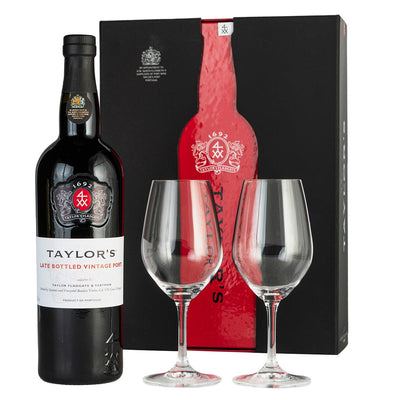 Taylor's LBV Luxury Gift Box with 2 Glasses