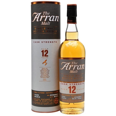 The Arran Cask Strength Single Malt Scotch Whisky 12 Year