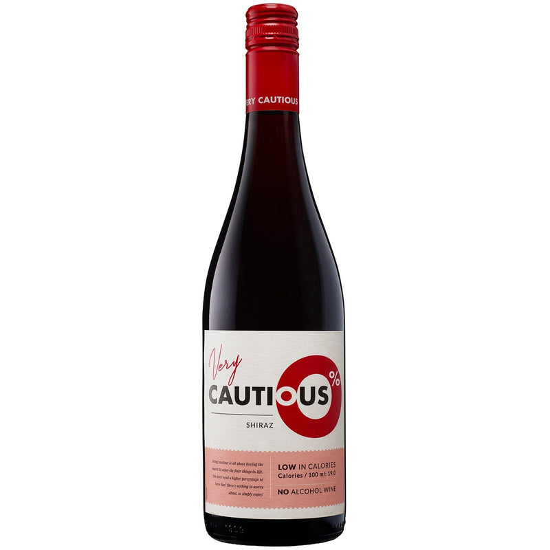 The Very Cautious One 0% Shiraz, De Bortoli