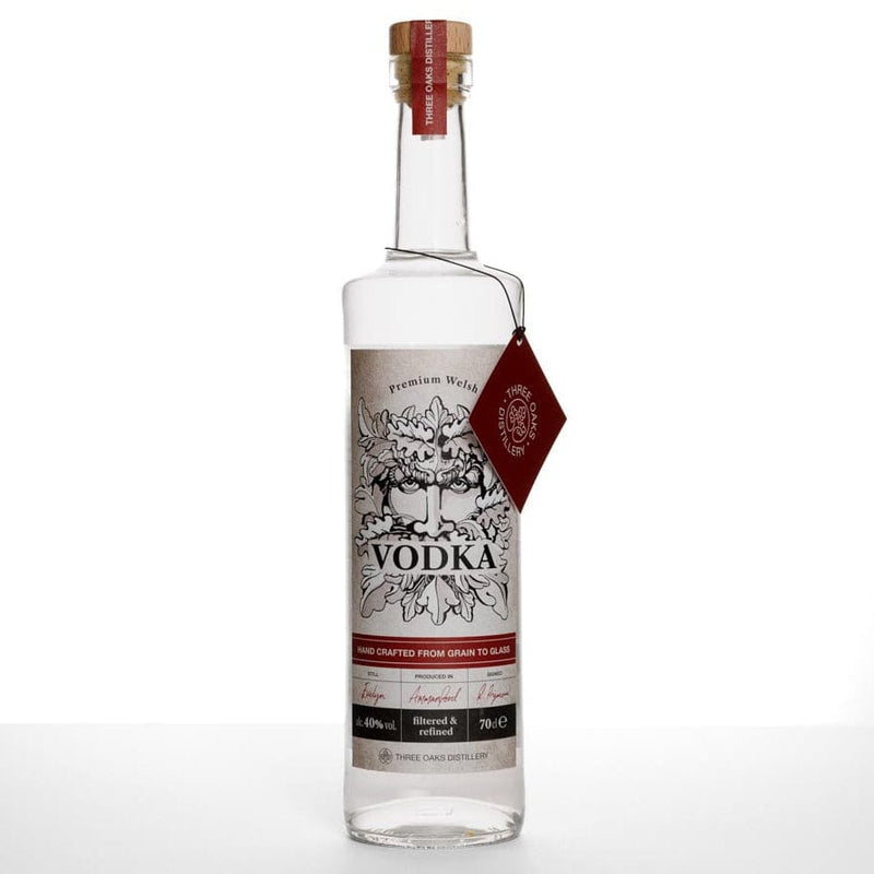 Three Oaks Distillery Premium Welsh Vodka