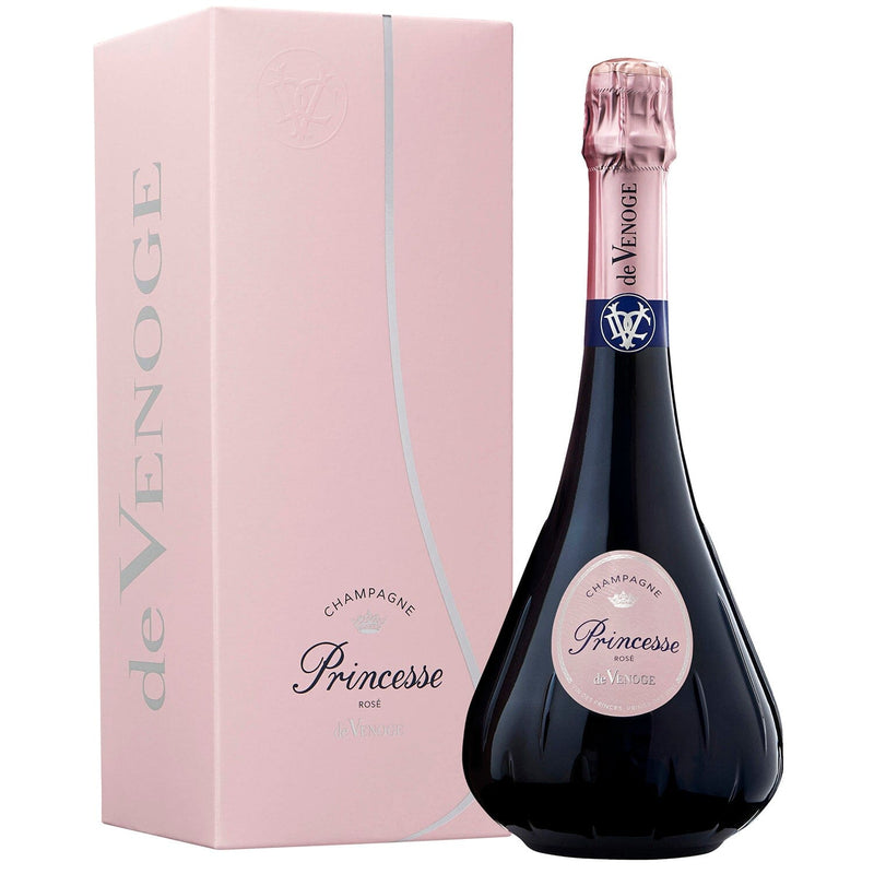 Champagne De Venoge Princesse Rose Champagne