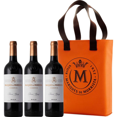 Marques de Murrieta Reserva Three Bottle Luxury Gift Bag