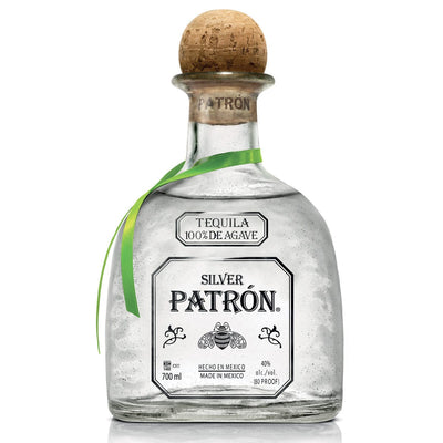 Patron Silver Premium Tequila Gift Pack with 2x Mule Mugs