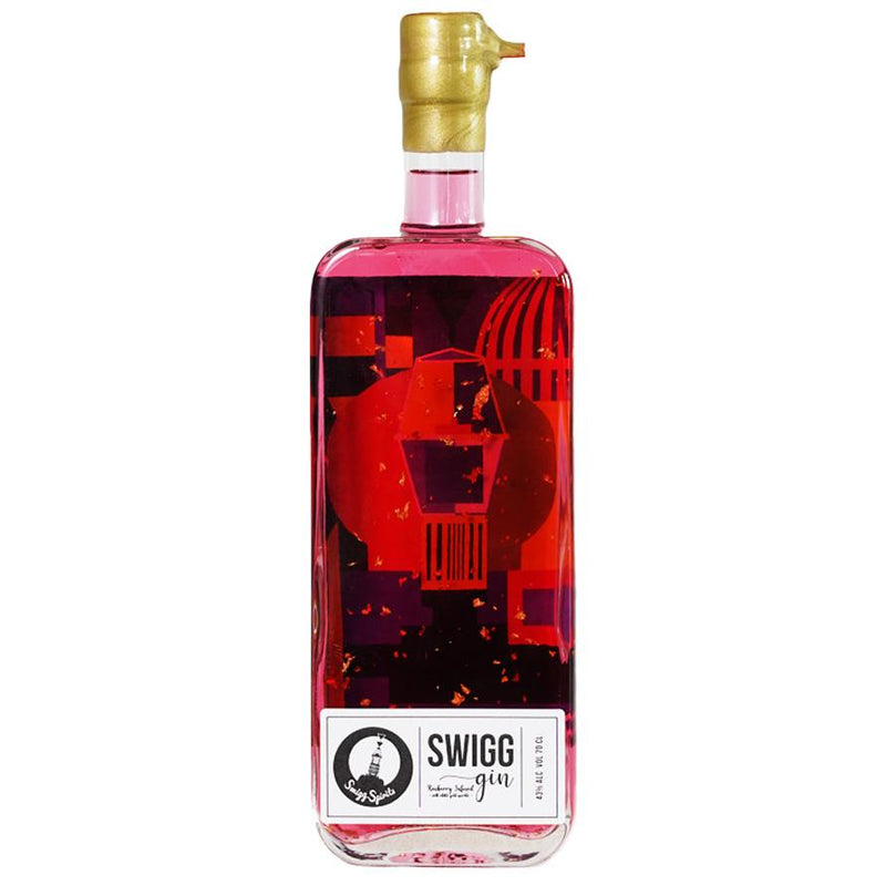 Swigg Raspberry Infused with Gold Gin 70cl