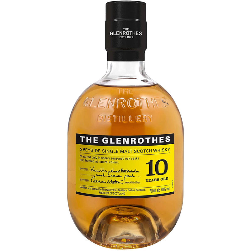 The Glenrothes 10 Year Old Speyside Single Malt 70cl