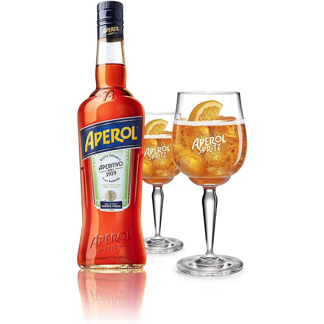APEROL Spritz Cocktailbril X6 in GIFTBOXES 51cl STEMMED Glas APEROL Spritz Cocktailbril X6 in GIFTBOXES 51cl STEMMED Glas