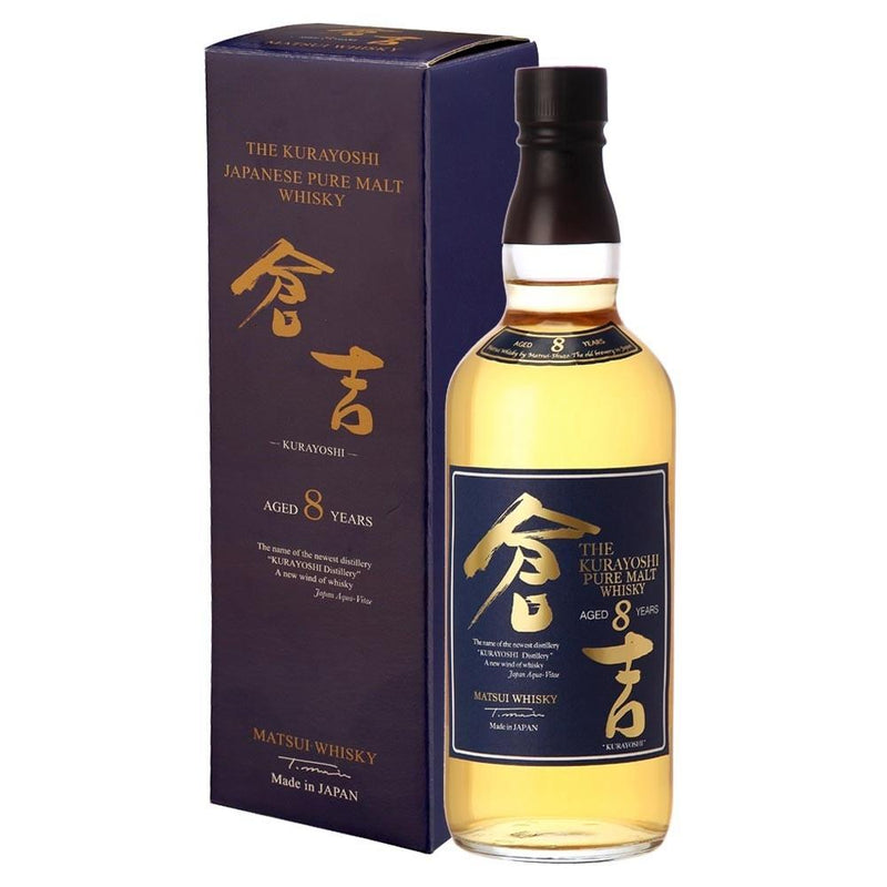 The Kurayoshi Pure Malt Whisky 8 Year Old 70cl