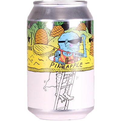 Lervig No Worries Pineapple 330ml