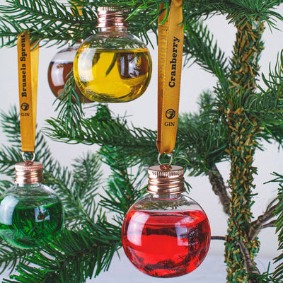 Pickering's Festively Flavoured Gin Baubles 6 x 5cl